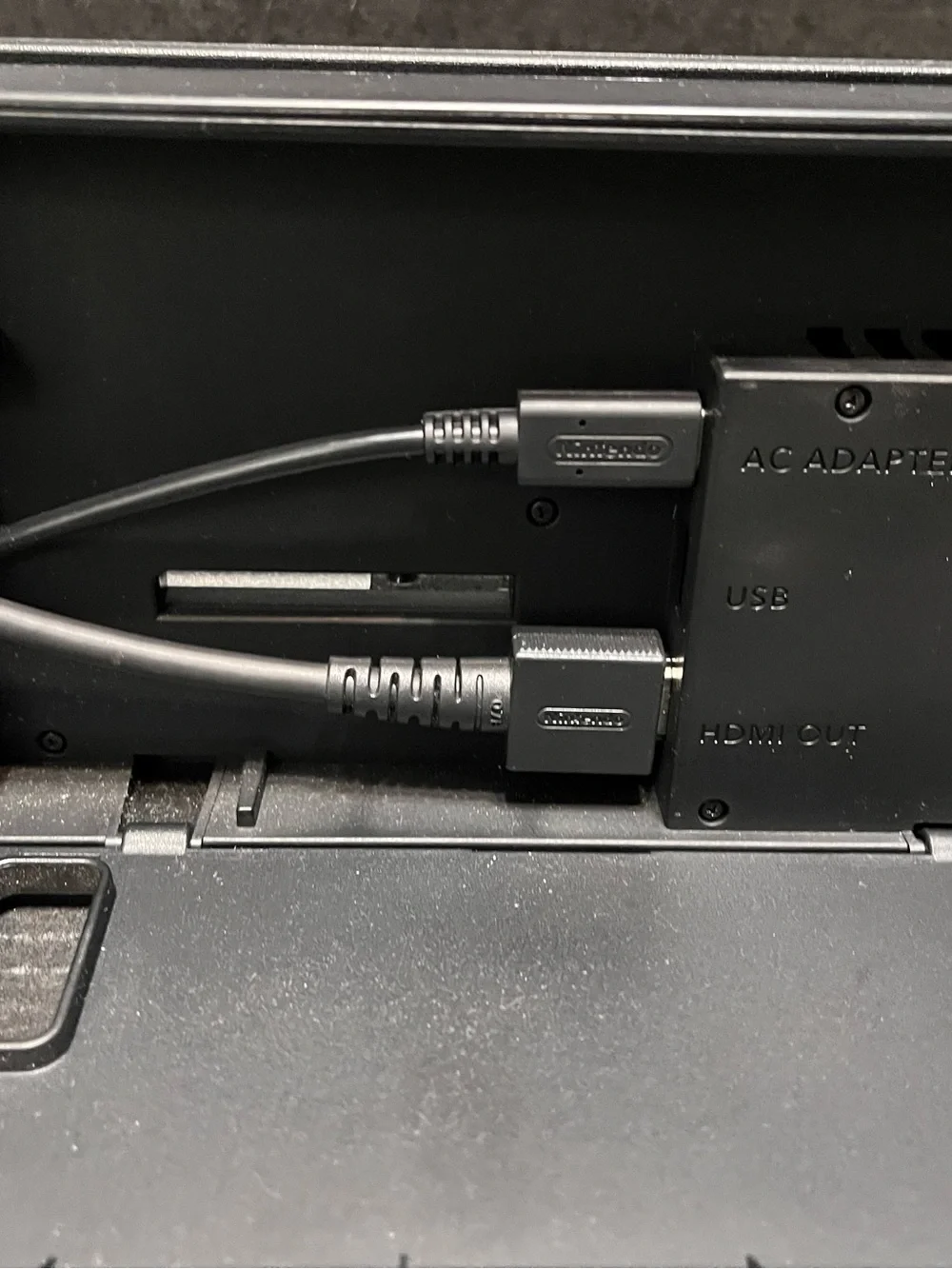 Nintendo Switch Docking Station complete with power adapter supply and HDMI